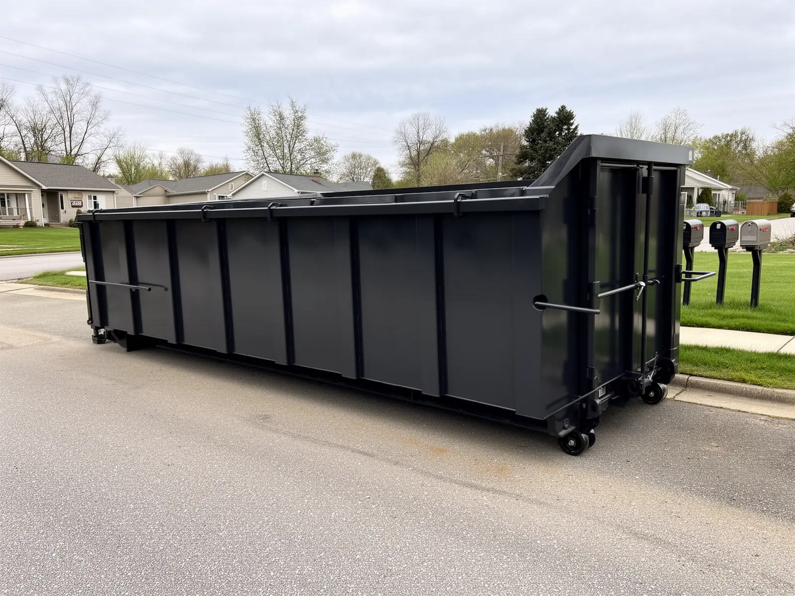 Roll-off dumpster from Don's Dockside Dumpsters & Junk Removal in Brandon, FL